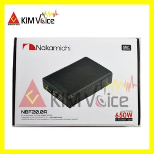 Subwoofer Kolong Aktif Nakamichi NBF 20.0A 8inch Active Bass Mobil