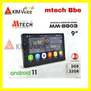 Head Unit Android 9 inch Mtech MM-8803 IPS Quantum Display Android 10