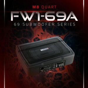 Subwoofer Kolong Aktif Slim MBQUART FW1-69A + with bass control