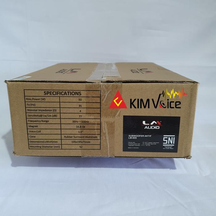 Subwoofer Kolong Aktif LM Audio 8 in - Image 4
