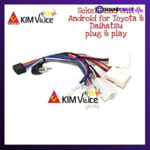 Soket Head Unit for Toyota - Daihatsu Soket PnP Lengkap