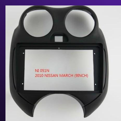 Frame Head Unit Android 9 inch for Nissan March - Image 3