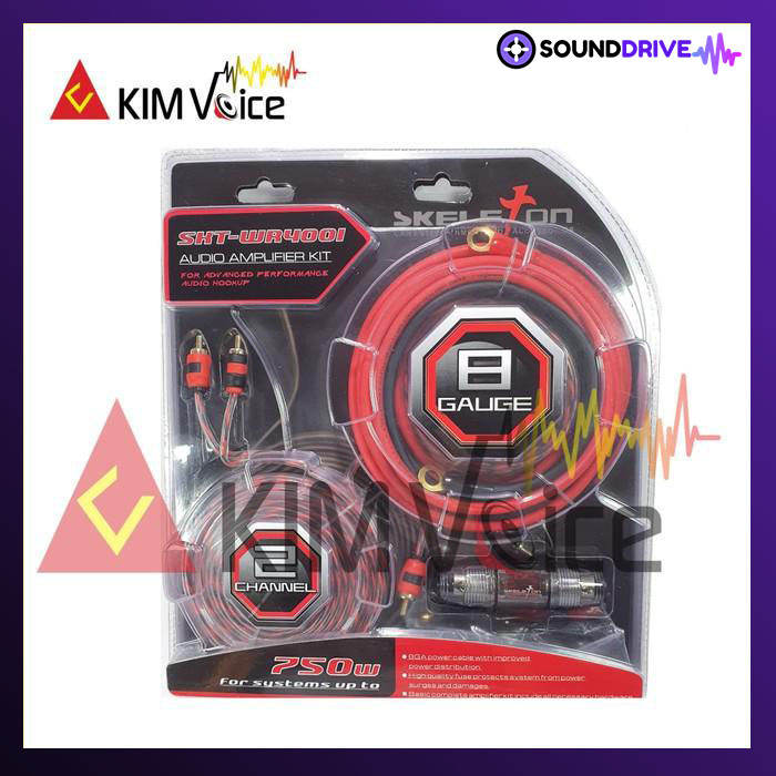 KABEL SET AUDIO MOBIL MERK SKELETON SKT-WR4001