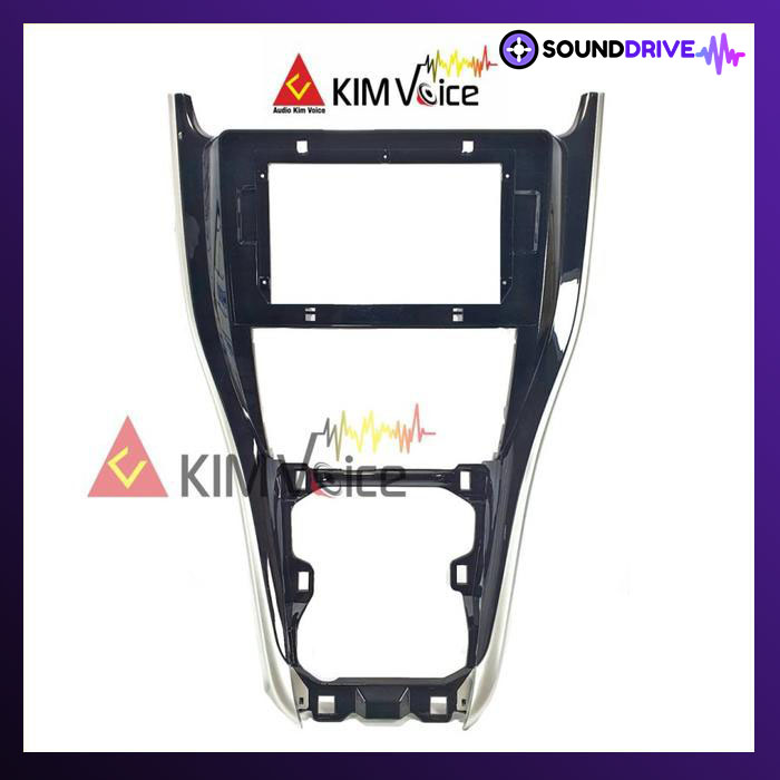 Frame Head Unit Android 10 inch for Harrier 2014 - 2017 Panel Tape