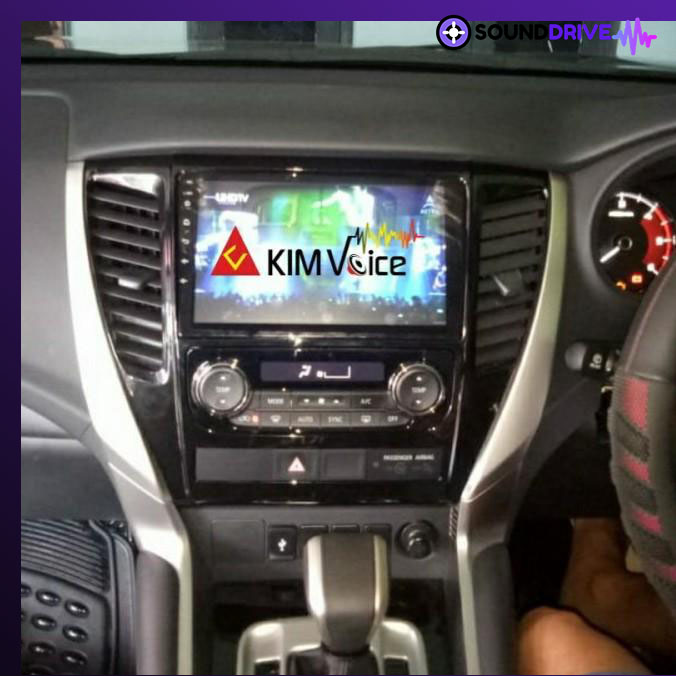 Frame HU Android 10 inch for Pajero Sport 2017 up + Soket - Image 4