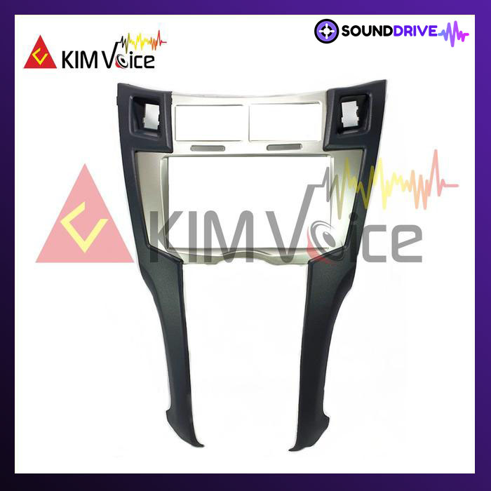 Frame Head Unit 7in for Yaris lama 2004-2013 - Hitam - Image 2