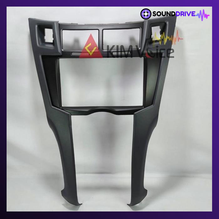 Frame Head Unit 7in for Yaris lama 2004-2013 - Hitam - Image 3