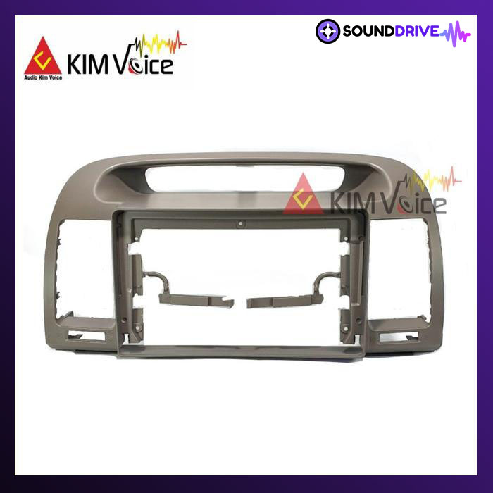 Frame 9 inch Panel Tape Head Unit Android for Camry 2002-2005 - Dark grey - Image 2