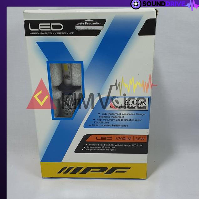 Lampu LED Merk IPF H7 Original - Image 2
