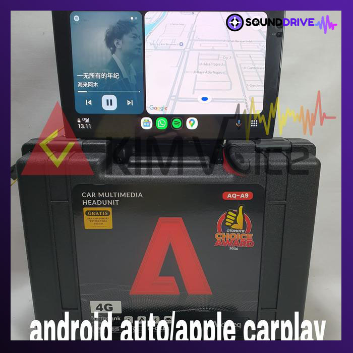 Head Unit Android Audioteq AQ-A9 9 inch RAM 8GB/256GB - 9 inch - Image 3