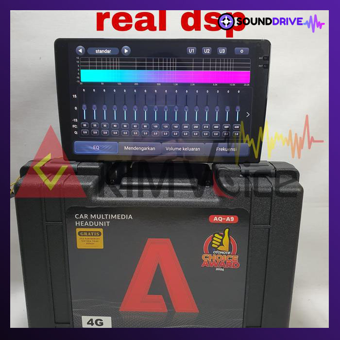 Head Unit Android Audioteq AQ-A9 9 inch RAM 8GB/256GB - 9 inch - Image 4