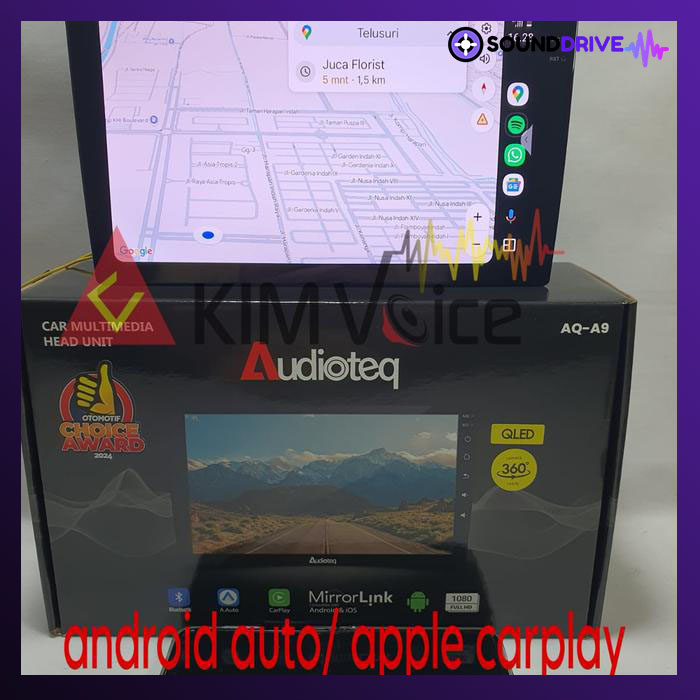 Head Unit Android Audiotech AQ-A9 9 inch - Head unit - Image 4