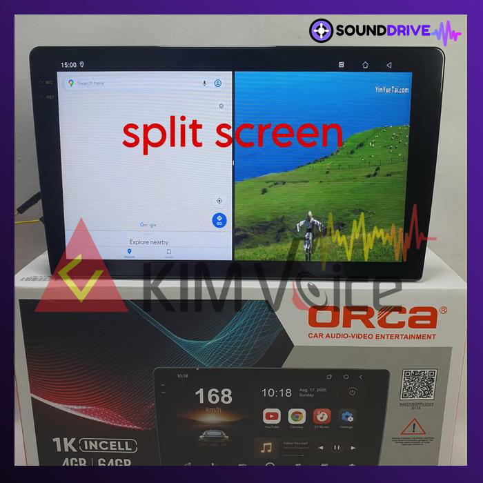 Head unit Android ORCA Eco Lite Plus ADR-9988 9/10 inch 4/64GB Android 13 - 9 INCH - Image 4