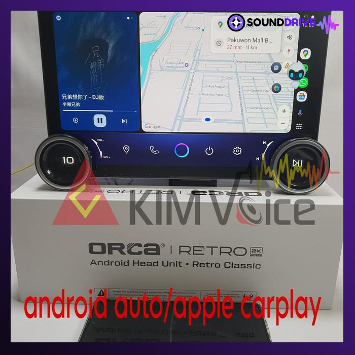 Head Unit Android ORCA RETRO Series ADR-9510 2K QLED 6/256 GB - Image 4