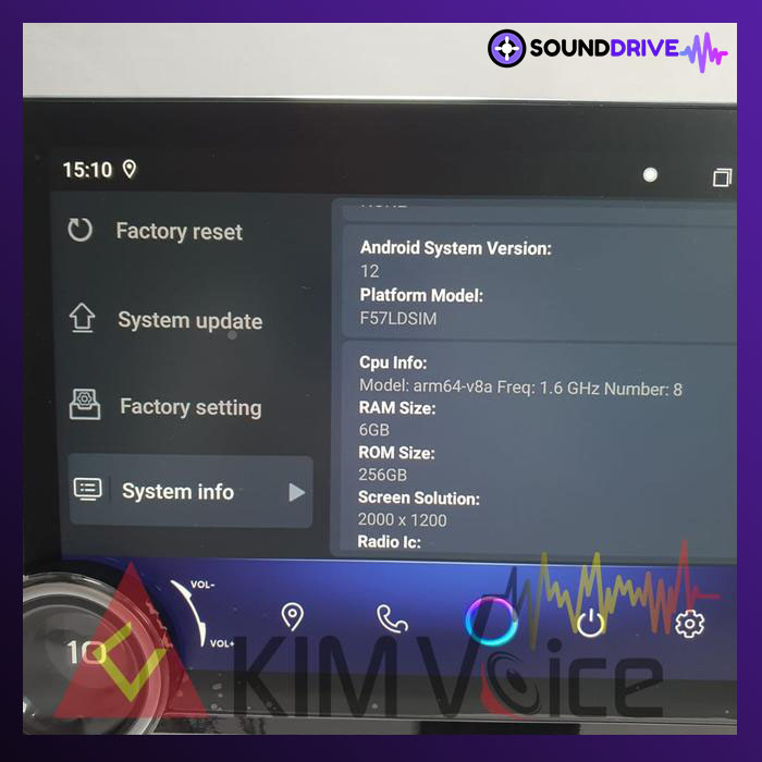 Head Unit Android ORCA RETRO Series ADR-9510 2K QLED 6/256 GB - Image 5