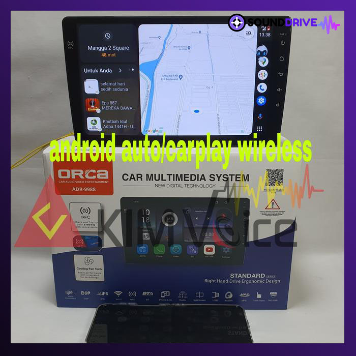 Head Unit Android Orca New Standar 9 inch OEM Mazda 2 Sky Active Mazda CX3 2014 Up Plug & Play + Canbus - Image 3