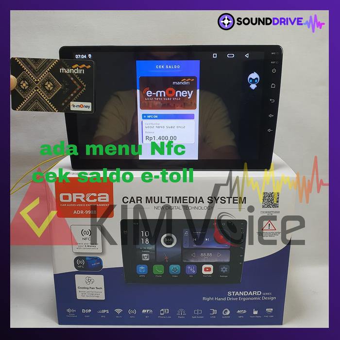 Head Unit Android Orca New Standar 9 inch OEM Mazda 2 Sky Active Mazda CX3 2014 Up Plug & Play + Canbus - Image 4