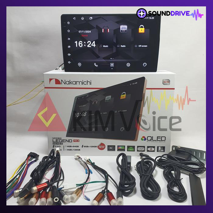 Head Unit Android Nakamichi Legend Series MKIII NA3102i 9 inch 10 inch Ram 8gb/128GB - 9 inch - Image 2