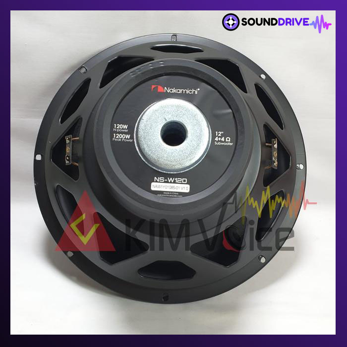 Subwoofer Nakamichi 12 inch NS-W12D Subwoofer Mobil - Image 3