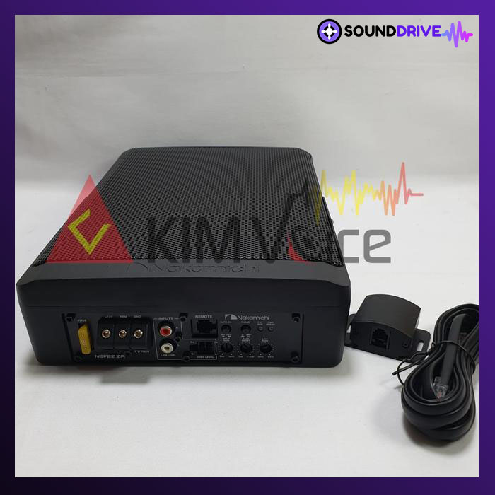 Subwoofer Kolong Aktif Nakamichi NBF 20.0A 8inch Active Bass Mobil - Image 3