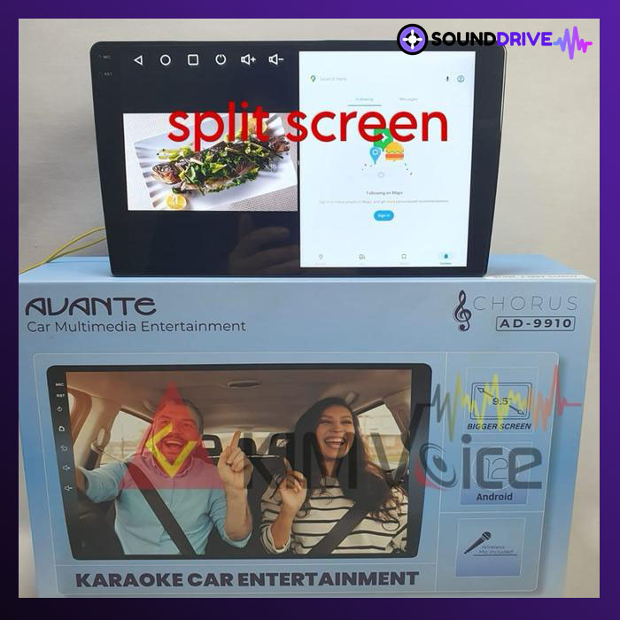 Head unit Android Avante by Pioneer AD-9910 9in with Mic Karaoke Mobil - Image 3