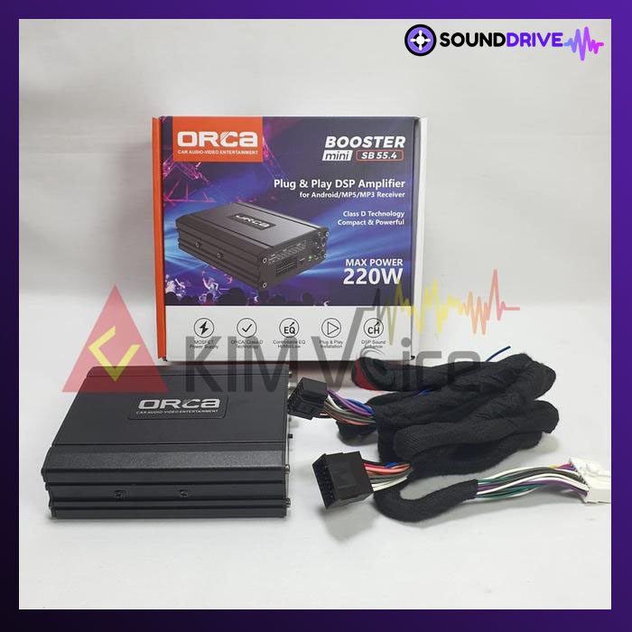 DSP Orca Booster mini SB 55.4 DSP Amplifier Plug n play - Image 3
