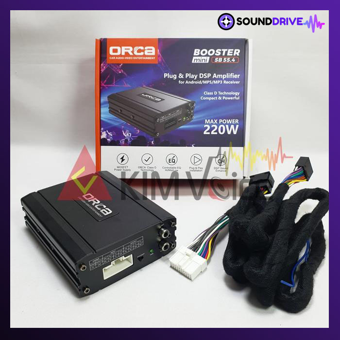 DSP Orca Booster mini SB 55.4 DSP Amplifier Plug n play - Image 4