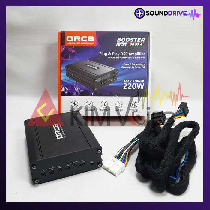 DSP Orca Booster mini SB 55.4 DSP Amplifier Plug n play - Image 5