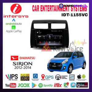 Head Unit Android Intersys 10 Inch OEM Sirion 2012-2014 soket pnp
