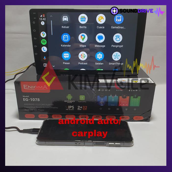 Head unit Android Enigma EG-1078 9 inch RAM 2/32GB - Image 2