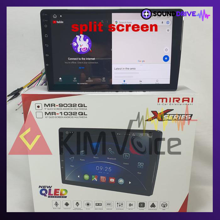 Head unit Android Mirai X-Series MR-9032 QL MR-1032 QL - 9 inch - Image 3