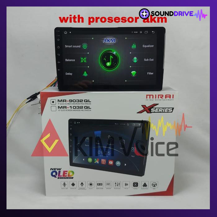 Head unit Android Mirai X-Series MR-9032 QL MR-1032 QL - 9 inch - Image 4