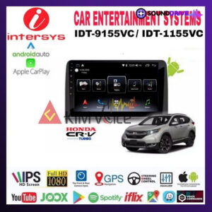 Head Unit Android Intersys OEM CRV Turbo 2021 up + Soket Canbus - 9 inch