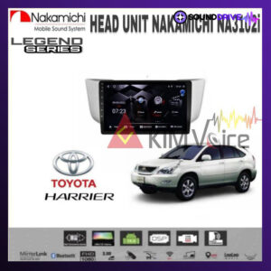Head Unit Android Nakamichi 9ninch OEM Toyota Harrier 2003-2013 - RAM 4GB/64GB