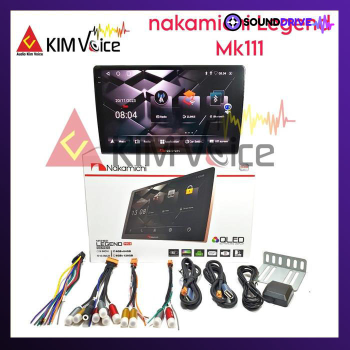 Head Unit Android Nakamichi 9ninch OEM Toyota Harrier 2003-2013 - RAM 4GB/64GB - Image 2