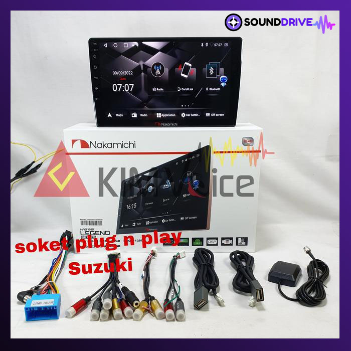 Head Unit Android Nakamichi 9 inch OEM Suzuki SX4 S Cross 2014 up - RAM 4/64GB - Image 2