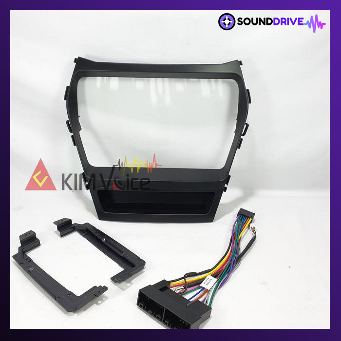 Head Unit Android Nakamichi 9 inch OEM Hyundai Santa Fe 2012 Up PNP - RAM 4/64GB - Image 4