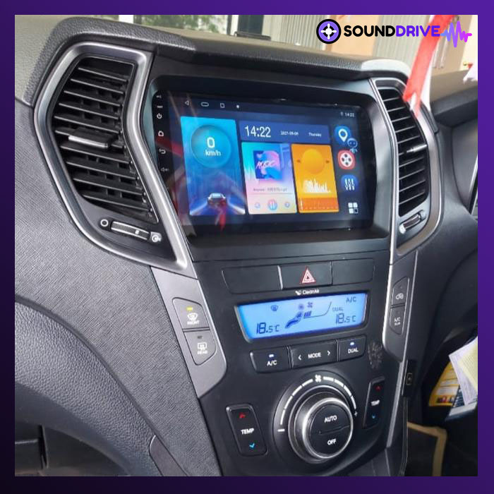 Head Unit Android Nakamichi 9 inch OEM Hyundai Santa Fe 2012 Up PNP - RAM 4/64GB - Image 5