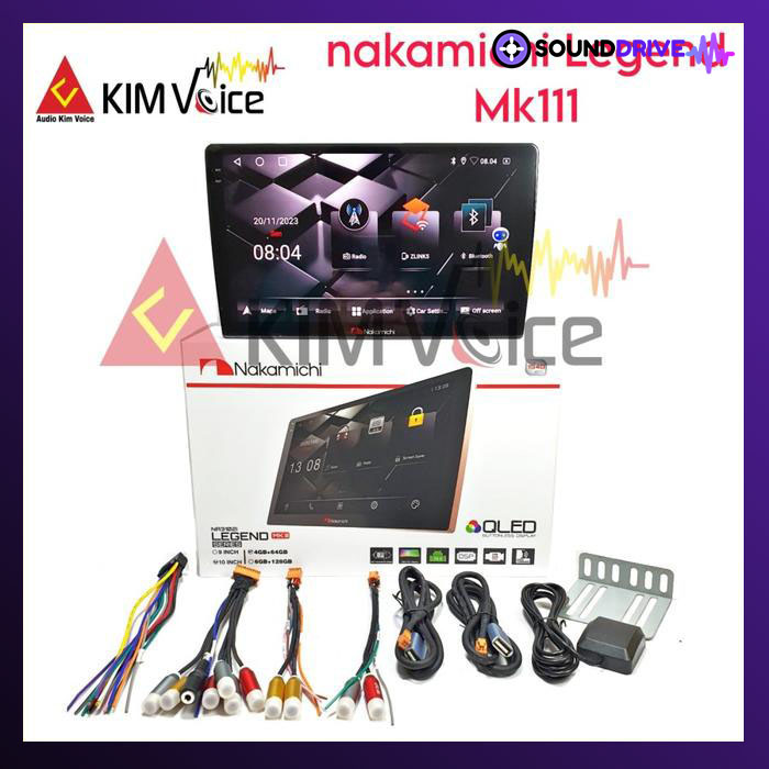 Head Unit Android Nakamichi 9 inch OEM Ford Fiesta Soket pnp + Canbus - RAM 4/64GB - Image 2