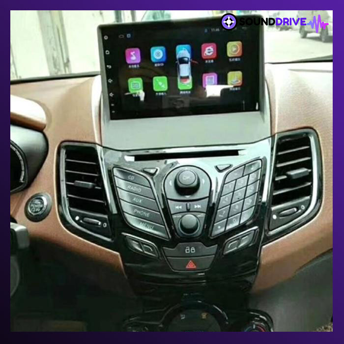 Head Unit Android Nakamichi 9 inch OEM Ford Fiesta Soket pnp + Canbus - RAM 4/64GB - Image 5