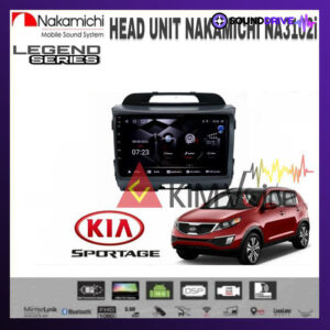 Head Unit Android Nakamichi 9 inch OEM KIA Sportage 2010-2016 PNP - RAM 4/64GB