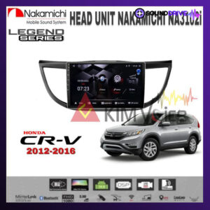 Head Unit Android Nakamichi 10 inch OEM CRV 2012-2015 + Canbus - 9 inch, RAM 4/64GB