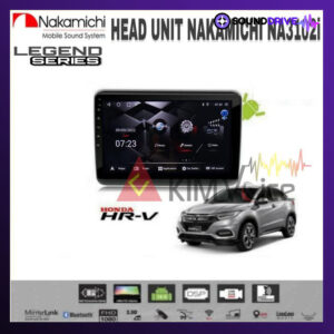 Head Unit Android Nakamichi 10 inch OEM Honda HRV 2015 up Soket pnp - RAM 4/64GB