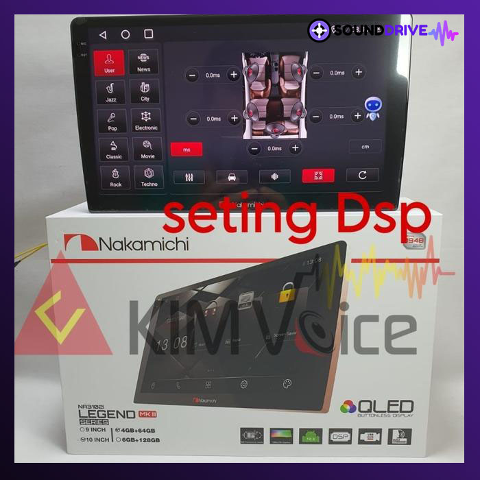 Head Unit Android Nakamichi 9/10 inch OEM Pajero 2017-2020 soket pnp - 9 inch, RAM 4/64GB - Image 3