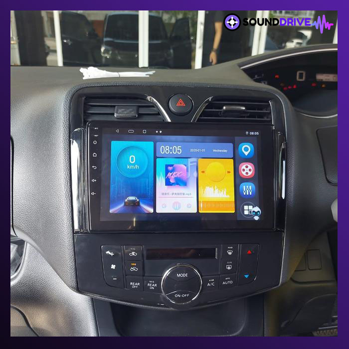 Head Unit Android Nakamichi 9 inch OEM Nissan Serena C26 Soket pnp - RAM 4/64GB - Image 5