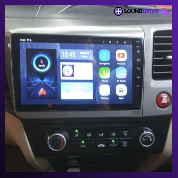Head Unit Android Nakamichi 9 inch OEM Honda Civic 2012-2015 + Canbus - RAM 4/64GB - Image 5