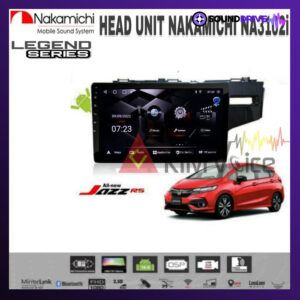 Head Unit Android Nakamichi 9/10 inch OEM Honda Jazz 2014 Up Soket PNP - 9 inch, RAM 4/64GB