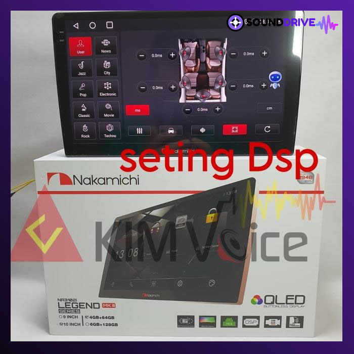 Head Unit Android Nakamichi 9/10 inch OEM Honda Jazz 2014 Up Soket PNP - 9 inch, RAM 4/64GB - Image 3