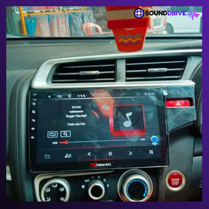 Head Unit Android Nakamichi 9/10 inch OEM Honda Jazz 2014 Up Soket PNP - 9 inch, RAM 4/64GB - Image 5