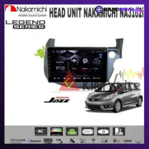 Head Unit Android Nakamichi 10 inch OEM Jazz 2008-2013 Soket pnp - RAM 4/64GB